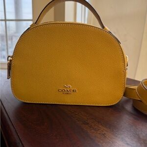 Coach Mustard Crossbody Bag